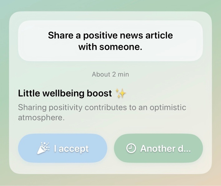 Nelymo daily challenge screen