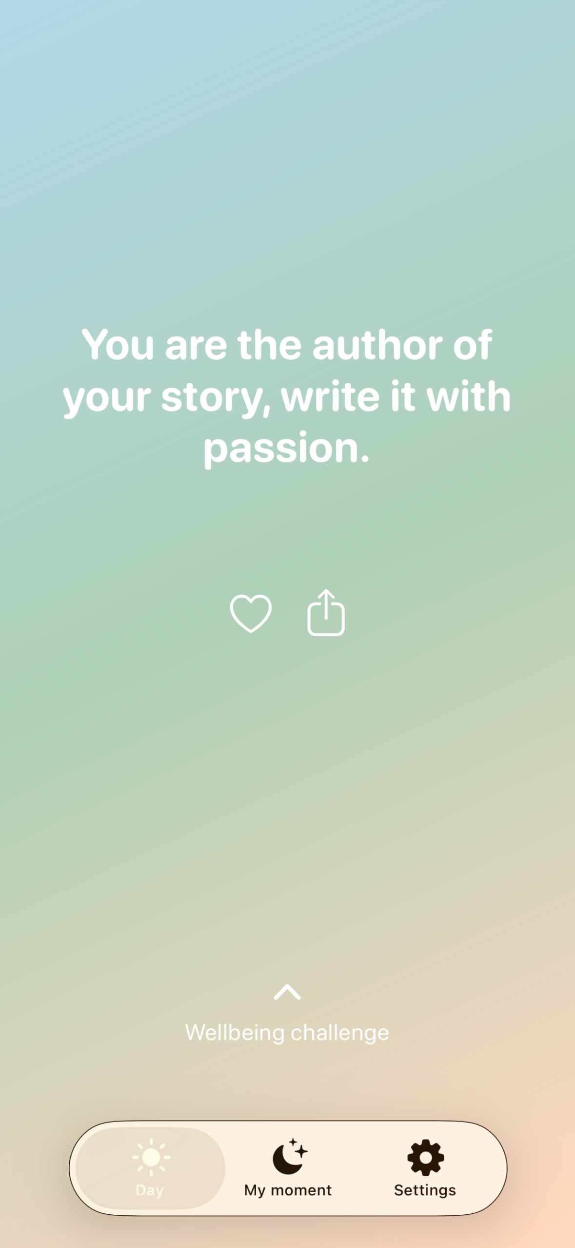 Nelymo pastel gradient background